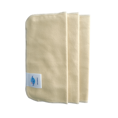 Butter yellow washcloths
