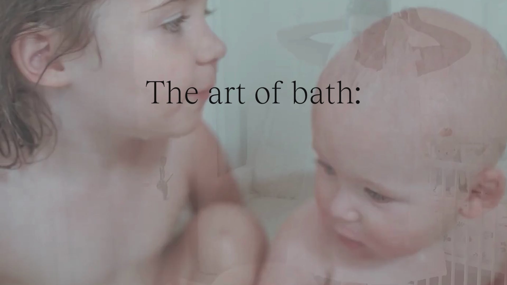 Load video: Oneberrie towel in use with a newborn, infant and children