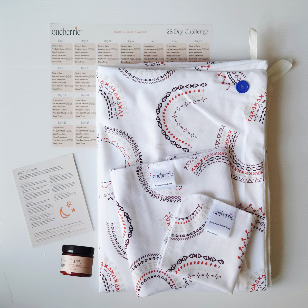 Oneberrie Bath Bundle (Cotton)